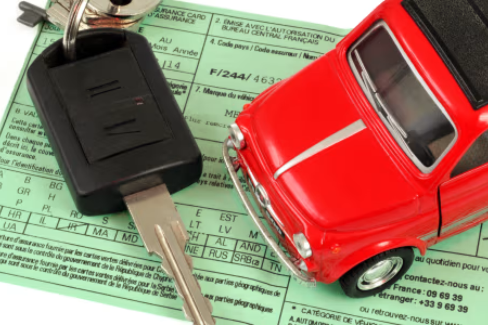 suppression du vignette pour l'assurance auto provisoire